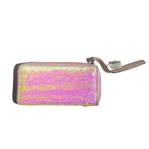 Multi color wallet that changes to white
